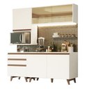 Ver imagem 3 de Armário de Cozinha Compacta 180cm Branco Reims Madesa 02