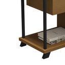 Ver imagem 3 de Mesa de Cabeceira com Entrada Usb Integrada Jb 1010 Nature