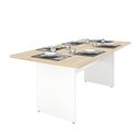 Ver imagem 2 de Mesa de Jantar 6 Lugares Cozinha 200x100cm Mdp Netmobil - Dubai