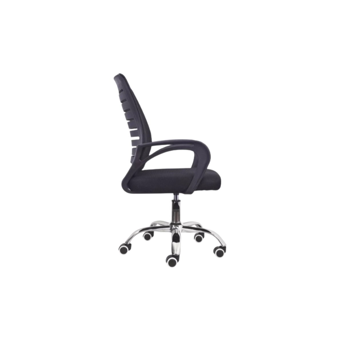 Cadeira de Escritório Trevalla Tl-cde-37-1 Ergonômica Preta com Estofado de Malha - 5