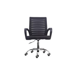 Cadeira de Escritório Trevalla Tl-cde-37-1 Ergonômica Preta com Estofado de Malha - 2