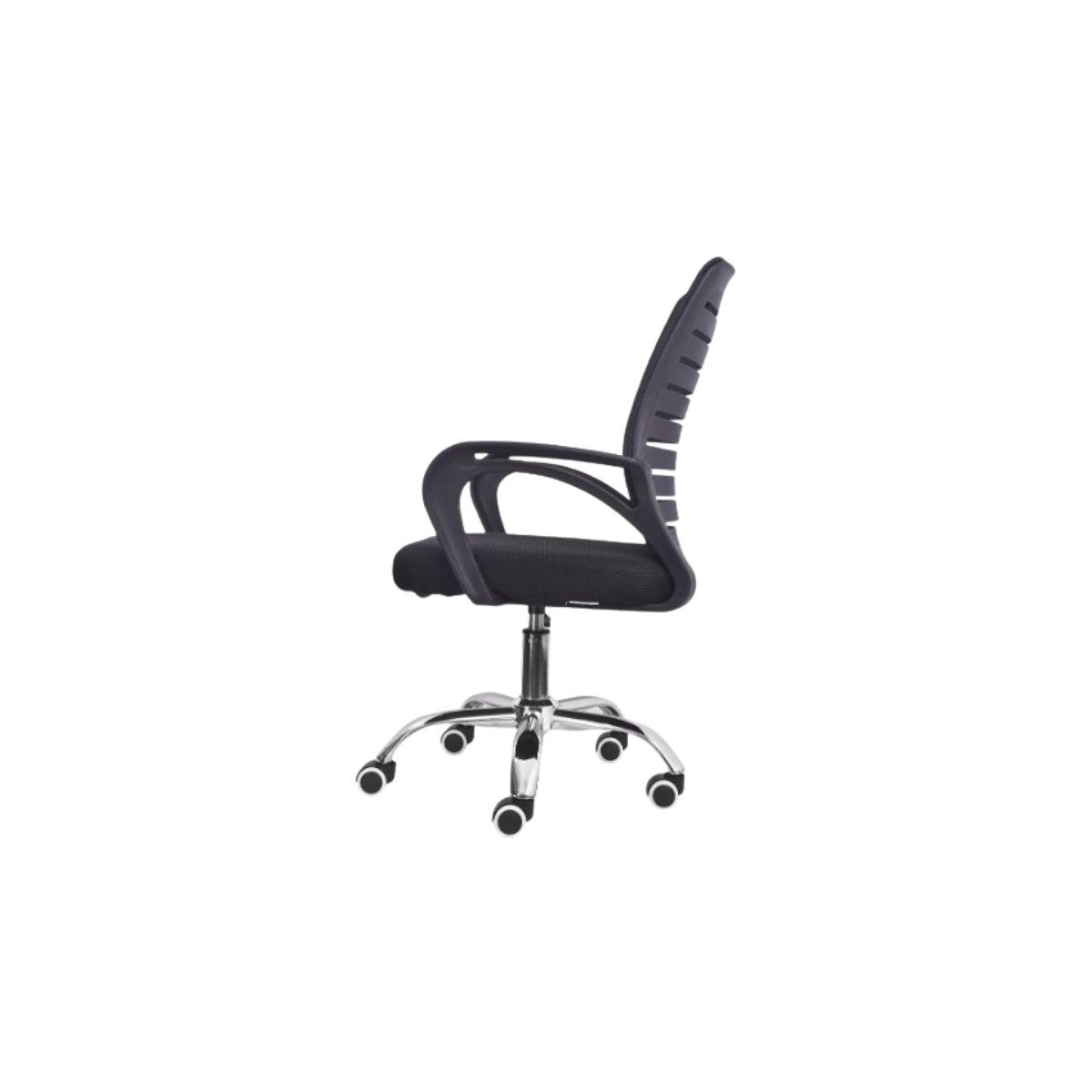 Cadeira de Escritório Trevalla Tl-cde-37-1 Ergonômica Preta com Estofado de Malha - 4