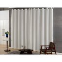 Ver imagem 1 de cortina sala quarto em tecido microfibra palha 3,00x2,20