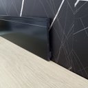 Ver imagem 3 de Rodape Poliestireno 15cm Preto Frisado 2,40 Metros