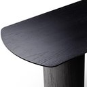 Ver imagem 2 de Mesa de Centro Iolanda Retangular 160 cm Carvalho Preto
