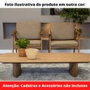 Ver imagem 4 de Mesa de Centro Iolanda Retangular 160 cm Carvalho Preto