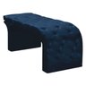 Maca Estofada Estética Cílios Regulável Spa Suede Maitê:azul Marinho - 6