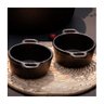 Panela Mini Caçarola 435ml Ferro Forno Induçao Buffet Restaurante 2un - 2