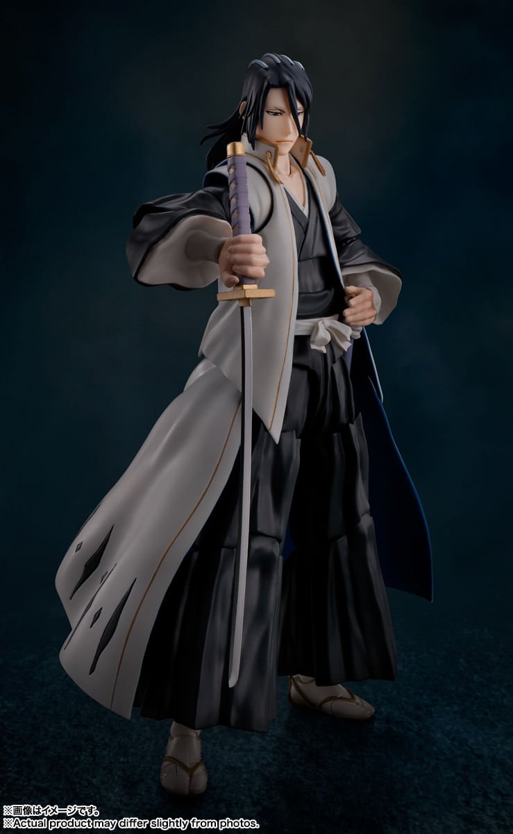 Figura Byakuya Kuchiki - Bleach - Sh Figuarts - Bandai Bandai Tamashii Nations - 6