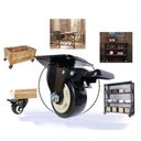 Ver imagem 5 de Rodizio Giratório 3 Pol. Placa com Freio Preto Colson