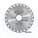 Ver imagem 5 de Disco Corte 24 Dentes Serra Circular Madeira MDF Furo 22,23 mm Marceneiro Diâmetro 110m Carpinteiro