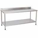 Ver imagem 1 de Mesa Lisa - Plano Inf Liso 1500x500 | Aço Inox 430
