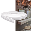 Ver imagem 1 de Rodameio Boiserie EVA Autocolante 3,8cm Rm61 3 Metros MeuRodapé