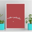 Ver imagem 1 de Quadro O Sentir É Particular 24x18cm - com vidro:Madeira preta