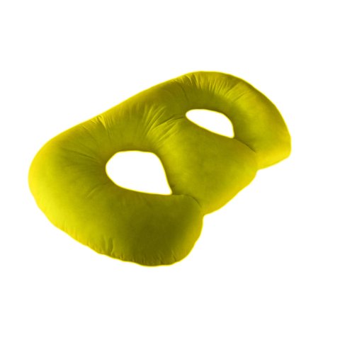 Almofada De Amamentação Bebe Gêmeos Happy Line - Amarelo