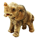 Ver imagem 2 de Mini Elefante Decorativo de Resina - Toque de Sorte e Elegância!