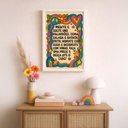 Ver imagem 3 de Quadro Decorativo Equilíbrio na Vida 33x24cm Mold Branca Vidro