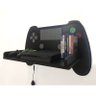 Suporte Gamer Prateleira para consoles videogame - Led Neon - 5