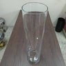 Vaso Decorativo Enfeite Casa Plain Vidro 50x15x15cm Transparente - 5