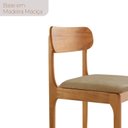 Ver imagem 6 de Conjunto de Mesa Jantar Bellini Tampo 180cm Laqueado Canto Moeda 6 Cadeiras Off White Âmbar/Imbuia Natural/Cinamomo Imbuia/Laqueado Marrom