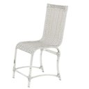 Ver imagem 1 de Cadeira de Jantar Haiti em Alumínio Polido e Fibra Sintética