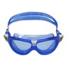 Máscara Natação Seal Kids 2.0 Lente Azul Aqua Sphere Azul - 5