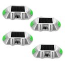 Ver imagem 1 de Tacha Solar Kit 4 Uni Olho de Gato Sinalizaçao Viaria Estrada Rodovia Obra Trafego Veiculos Seguranç