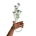 Ver imagem 5 de Kit 15 Hastes Mosquitinho Artificial Azul para Vasos e Decoração Elegante
