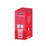 Copo com Canudo Drink 600ml - Vermelho - 3