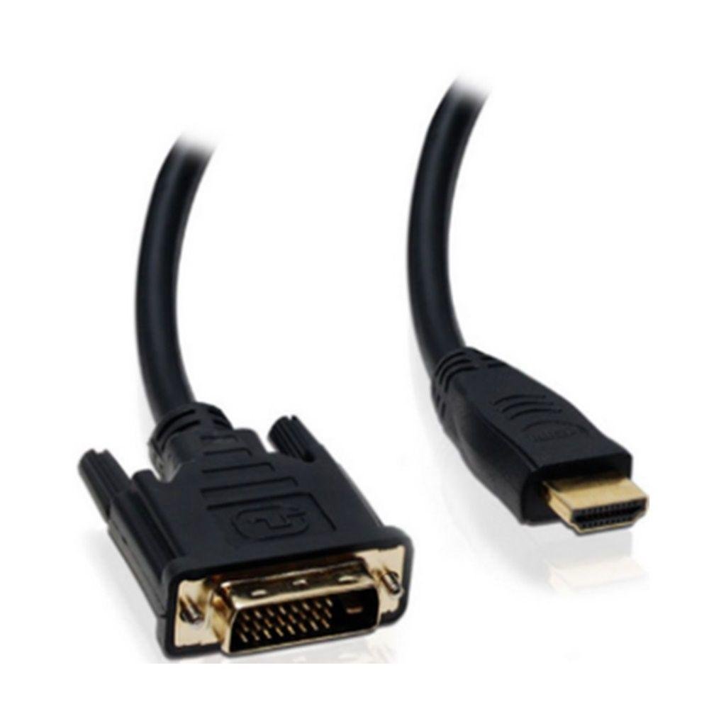 Cabo Dvi Macho X Hdmi Macho 1,8m: Conexão Versátil - 1