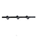 Ver imagem 1 de Kit Trilho Eletrificado Poptem 1M Com 4 Spots Led Preto De Teto/Parede 7W 3000K