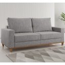Ver imagem 1 de Estofado Living 3 Lugares 1,80m Gael Linhao Funghi - Casa Giulia
