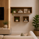 Ver imagem 6 de Kit 3 Nichos de Parede Quarto Sala Escritório Decorativo