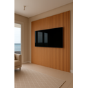 Ver imagem 4 de Rack Suspenso 180cm com Painel 230 Cm de Largura Todo em Mdf:nature / Off White