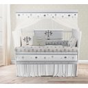 Ver imagem 1 de Kit Berço Enxoval de Bebê Elefantinho Cinza