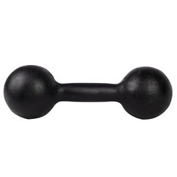 Halter Bola Pintado 1kg para Ginastica e Musculação:preto/único - 3