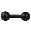 Ver imagem 3 de Halter Bola Pintado 1kg para Ginastica e Musculação:preto/único