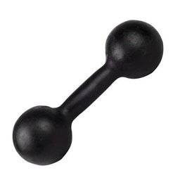 Halter Bola Pintado 1kg para Ginastica e Musculação:preto/único - 1