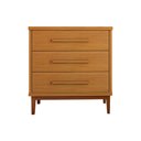 Ver imagem 3 de Cômoda para Quarto 3 Gavetas Charlotte Nature