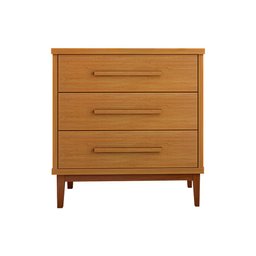 Cômoda para Quarto 3 Gavetas Charlotte Nature - 3