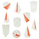 Ver imagem 1 de Sólidos Geométricos Em Acrílico Pedagógico Professor 10 Pçs
