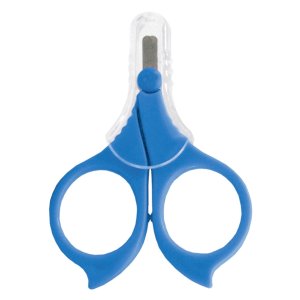 Tesoura para Unha de Bebê Original Line Rosa/azul - Azul