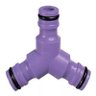 Conector Triplo para Engate Rápido de Mangueira 1/2 Polegada - 1