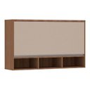 Ver imagem 1 de Armario Lari 120cm 1 Porta Basculante Connect com Nicho Lucianemóveis