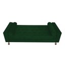 Ver imagem 3 de Recamier Baú Félix Solteiro 160 cm Suede - ADJ Decor - Verde