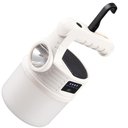 Ver imagem 1 de Luminaria Solar 2 Em 1 Duplo Led Lanterna Portatil Camping A prova De Agua Iluminaçao Externa Luz