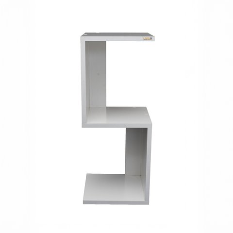 Mesa de Cabeceira Decorativo Branco