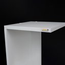 Ver imagem 6 de Mesa de Cabeceira Decorativo Branco