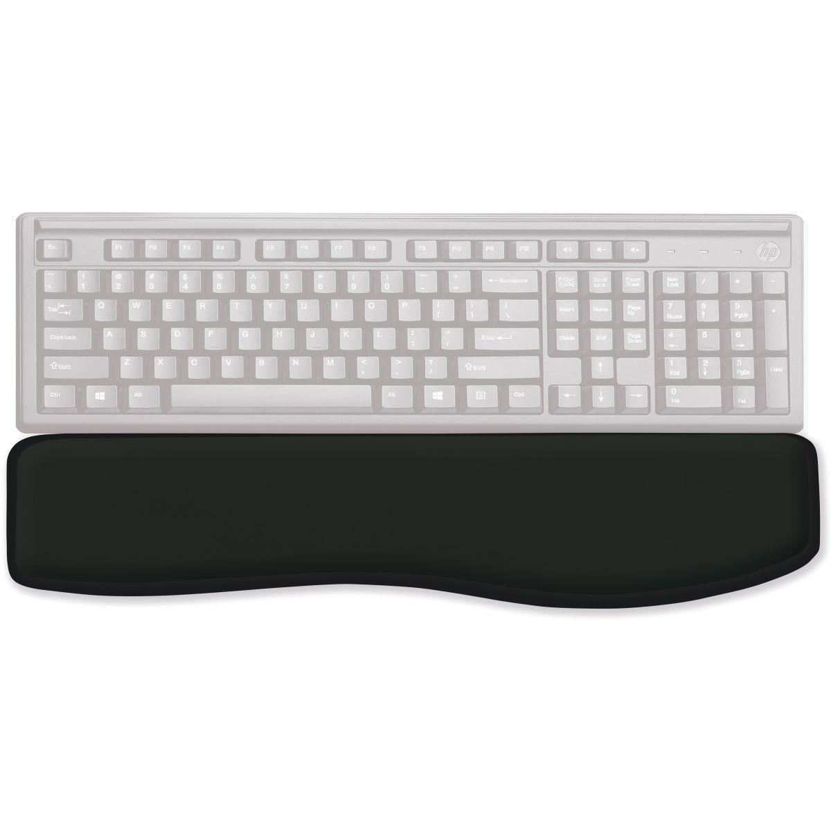 Descanso Ergonomico Apoio de Punho P/teclado Preto Unidade - 2