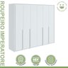 Guarda-roupa 6 Portas 6 Gavetas 100% Mdf Imperatore - 12